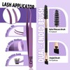 B&Q Fluffy Lash Clusters Kit Full,300D Thick Cluster Eyelash Extension