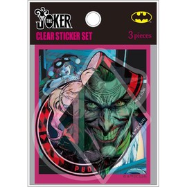 Tees Factory Joker Folie A Do Clear Sticker Set Joker/B Set Size: Approx. 2.8 x 2.4 inches (70 x 60 mm) DC-5546486JB