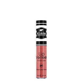 Kokie Cosmetics Lip Veneer Cream Lip Gloss, Pillow Talk, 0.2 Fluid Ounce