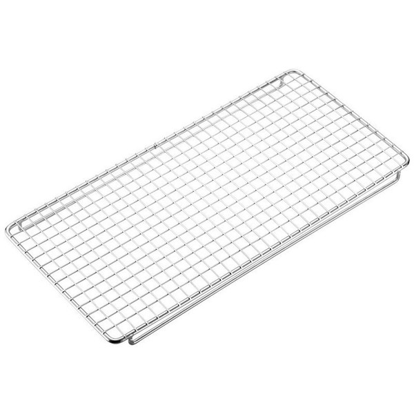 CAMPING MOON Clip Wire Mesh Burning Stainless Steel Half PRO W2 Rectangle