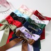 3 PCS Korean Pink Hair Bows for Women Large Silky