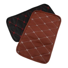 NOLITOY Armrest Protector Soft Pu Cushion Decorative Pad for Car Armrest Easy Fit