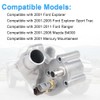 Upgraded Aluminum Thermostat Housing Assembly Compatible with 2001-2005 Ford Explorer,