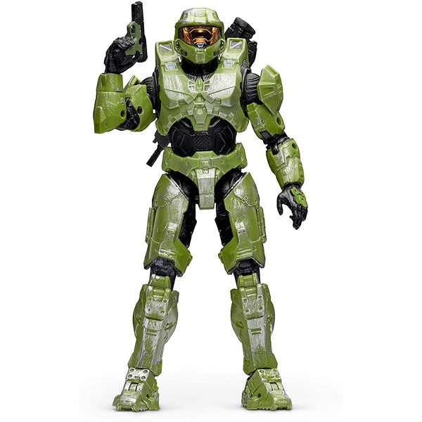 HALO 6.5” Spartan Collection – Master Chief Highly Articulated, Poseable with Weapon Accessories - Scaled to Play & Display