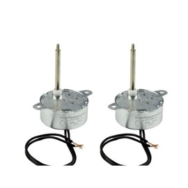 CONQUERALL 2PCS TYC-40 Synchronous Motor AC 12V 5RPM CW/CCW Shaft 46mm for Christmas Tree Decorative Colored Lights LED Light