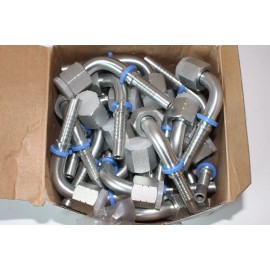 Anchor Fluid Systems 10-Pack Caterpillar / Anchor -  90°   3/8 Hose to JIC Hydraulic Hose Fittings