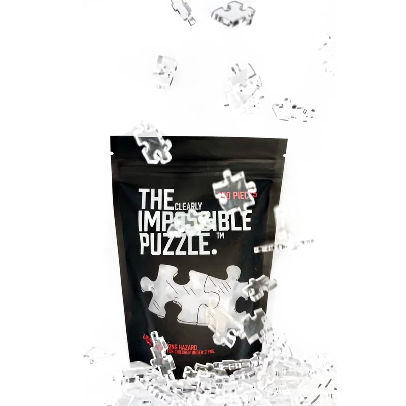 The Clearly Impossible Puzzle 100, 200, 500, 1000 Piece Hard