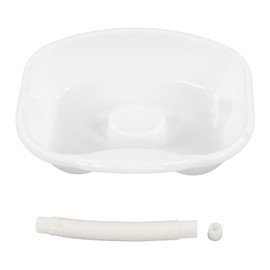 Shampoo Basin Drainable Portable Smooth Surface Hair Washing Tray for Bedridden Patient Pregnant Women