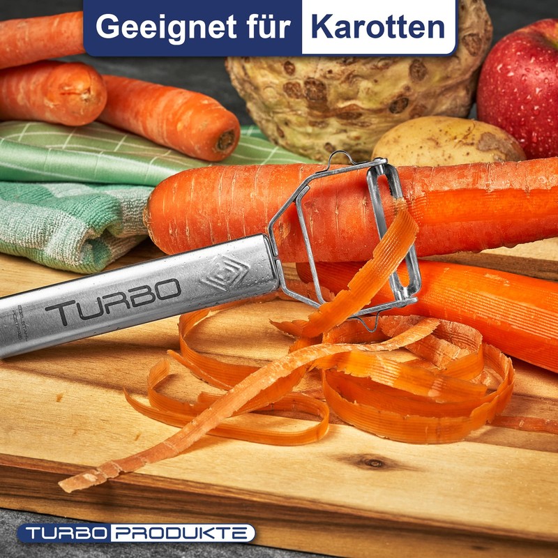 Turbo Peeler, Original Potato Peeler, Asparagus Peeler, Apple Peeler, Vegetable