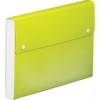 King Jim 2273TF-YG Toffy Document File, 13 Pockets, A4, Yellow-Green