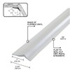 M-D Building Products 03822 30ft. (White) Durable Garage Door Seal