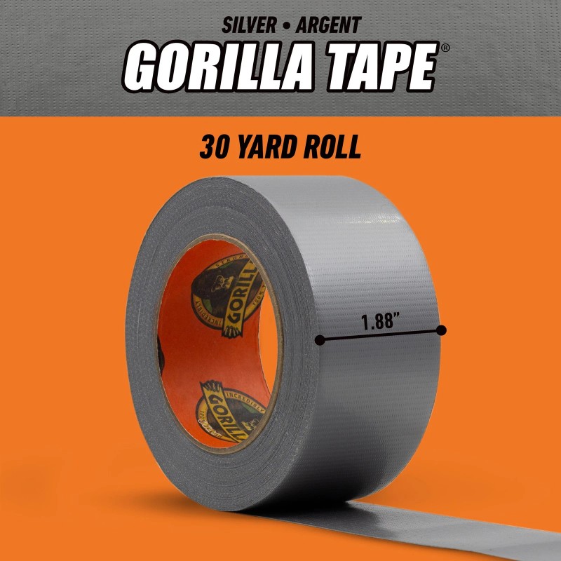 Gorilla Tape Double Thick Weather Resistant Duct Tape 1 Pack