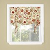 Twill and Birch Daphne Tie Up Drape Shade Valance, 33"