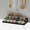 Jojocross Spice Rack Organizer 3 Tier Expandable Display Shelf(12.8"-24.01" W)