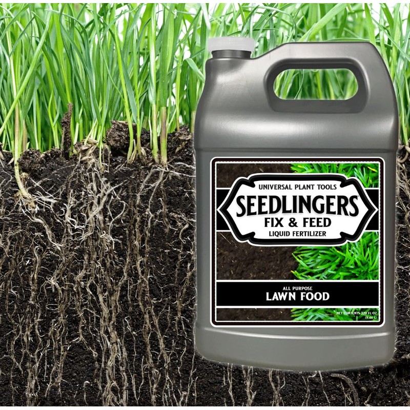 Seedlingers Fix & Feed Lawn Food Gallon Concentrate
