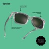 OPULIZE ERA Sunglasses - Brown Tinted Lens - Anti-reflective &