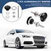 2 Pcs Quick Release Bumper Universal Aluminum Vehicle Hood Pins