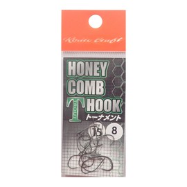 rodiocraft (rodeokurahuto) Honeycomb T Hooks Tournament 15 2-Piece Pack # 8 (fluorine)