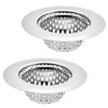 2 Pack - 2.75" Top / 1.5" Basket, Stainless Steel