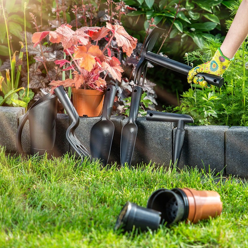KADAX Garden Tool Set, 6 in 1 Garden Tool Set
