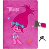 Stylex 51117 Plush Journal with Lock, Trolls Trolls Design