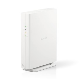 Elecom WRC-X3000GS2-W Wifi Router, Wireless LAN, Latest Standard, Wi-Fi, 11ax/11ac, IPv6 Compatible (IPoE), AX3000, 2402+574Mbps, Wired Giga, Supports Vertical/Wall Mounting, Beamforming Z