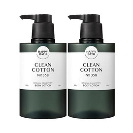 Happy Bath Original Collection Body Lotion Clean Cotton 500g x 2 - Happy Bath Original Collection Body Lotion Clean Cotton 500g x 2 / 해피바스 오리지널 컬렉션 바디로션 클린코튼500g 2개 - 해피바스 오리지널 컬렉션 바디로션 클린코튼500g 2개