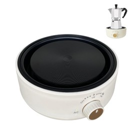 Mini Hot Plate electric 500w - Small Hot Plate, Perfect Size For Moka Pot, Teapot And More, Suitable For Kitchen, RV Camping, Outdoor Use, 120V