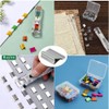 1 Set Portable Paper Clip Dispenser with 100 Clips Quick