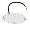 Window Sill Lamp 180° Luminous Semicircular LED Wall Light for