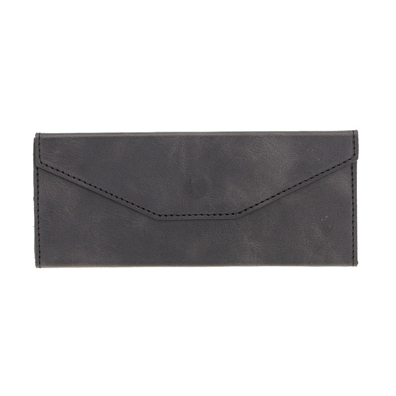 Solo Pelle Foldable Glasses Case Genuine Leather Portable Glasses Box