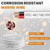 4 Gauge Duplex Marine Wire 4/2 Tinned Copper Electrical Cable
