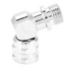 110 Degree Chrome Plated Brass Regulator Swivel Adapter Connector for