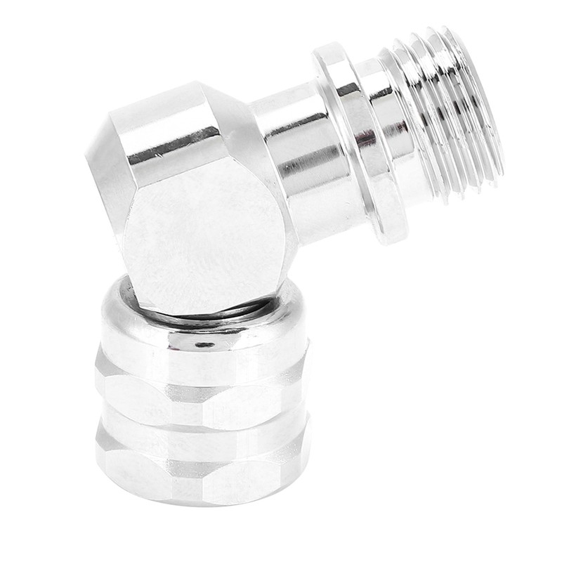 110 Degree Chrome Plated Brass Regulator Swivel Adapter Connector for