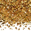 Toaob 10000 Pieces Crystals in Diamond Shape Acrylic Gold 3