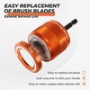 Swozzto 1/2" & 3/4" Metal Copper Pipe Cleaner Set,with 1/4