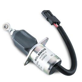 3919422 Fuel Shut Off Solenoid Yanmar 129953-77803 SA4754-12 24022035 Replacement for Cummins Diesel Engine 5.9L 8.3L, Ford Truck Part 12VDC
