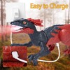 BubZeex Remote Control Dinosaur with Auto Spray&Roar, Pyroraptor Dinosaur Toys