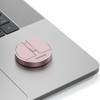 Mini Round Capacitor Mouse with Pressure Sensing Scroll, Super Portable