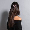 The Hair Edit Blush Marble Papillon Claw Clip