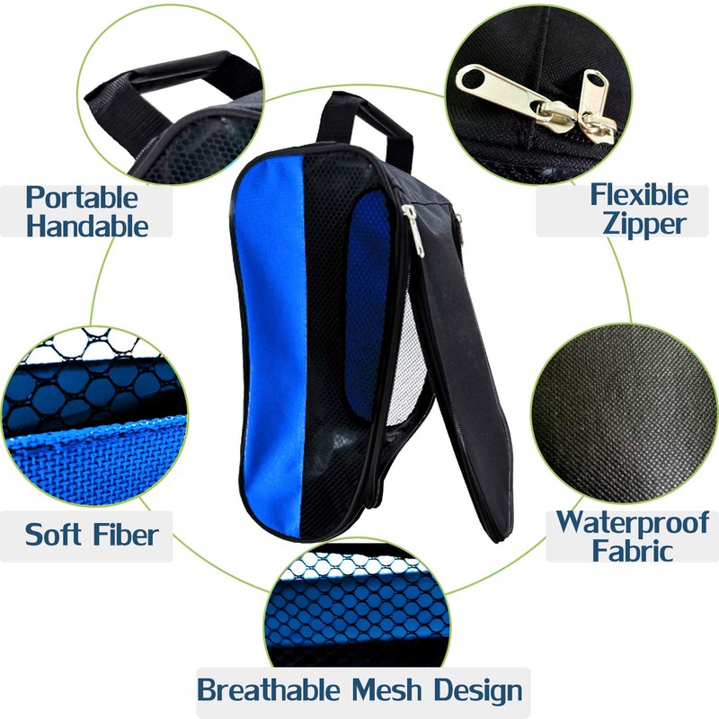 Bolsa para zapatos de golf al aire última intervensión, zapatos