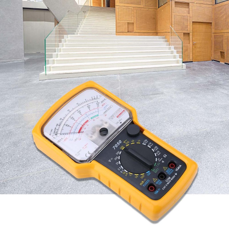 KT7050 Multifunction High Sensitivity High Precision Ohm Test Meter Analog