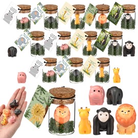 Fumete 35 Set Back to School Supplies for Students Teachers Employee Appreciation Gifts Bulk for Coworker Staff Emotional Support Positive Desk Pets Small Thank You Gifts for Team Volunteer(Grassland)