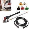 Cbhfmljd Pressure Washer Gun, High Pressure 3000PSI Car Power Washer