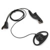 Walkie Talkie Earphone D Shape Comfortable Universal Earpiece Fit for