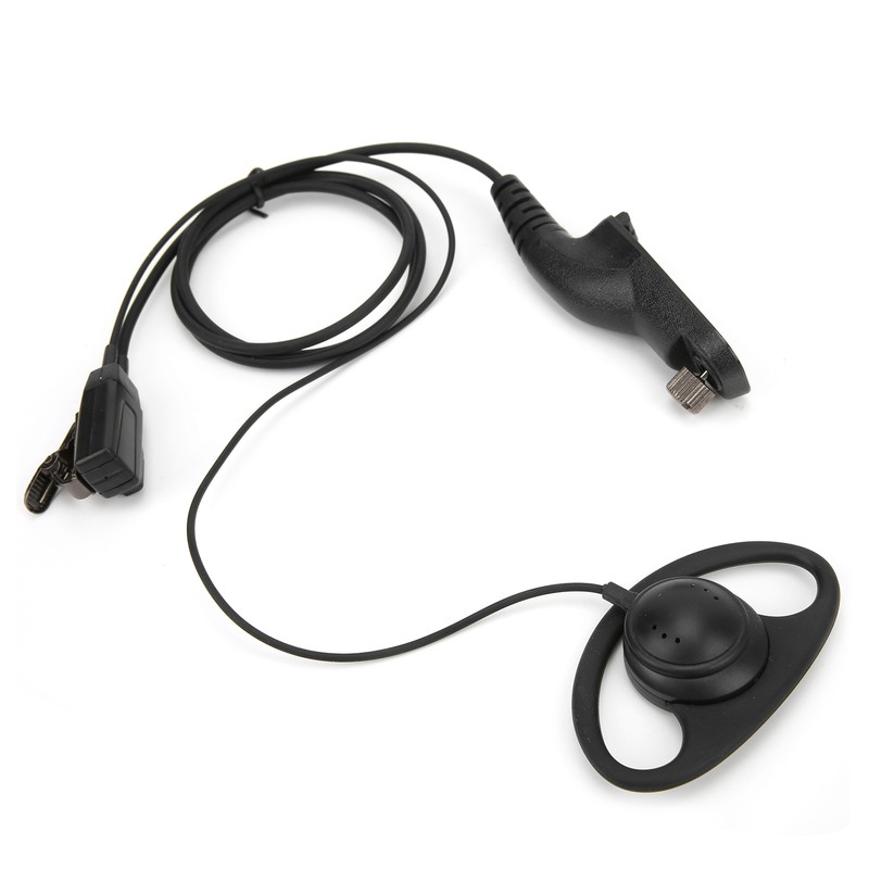 Walkie Talkie Earphone D Shape Comfortable Universal Earpiece Fit for