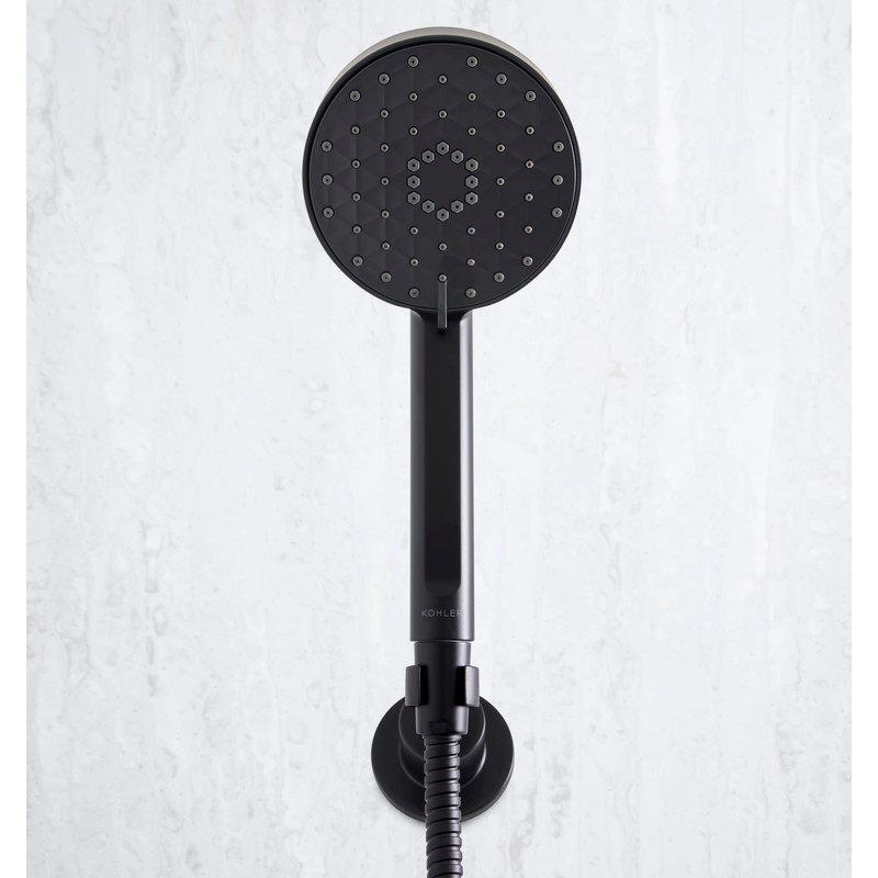 KOHLER 72415-Y-BL Awaken® G110 Multifunction HANDSHOWER, Matte Black