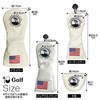 Golf Headcover Driver 440cc 460cc Wood Utility Conversion Tag UT
