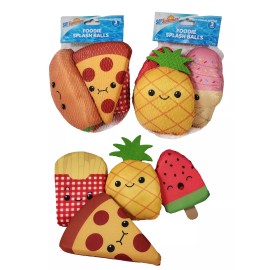 FUN STUFF 03742 - 3 PC FOODIE SPLASH BALLS
