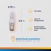 100W Halogen Bulb Replacement for Satco S4361 by Technical Precision